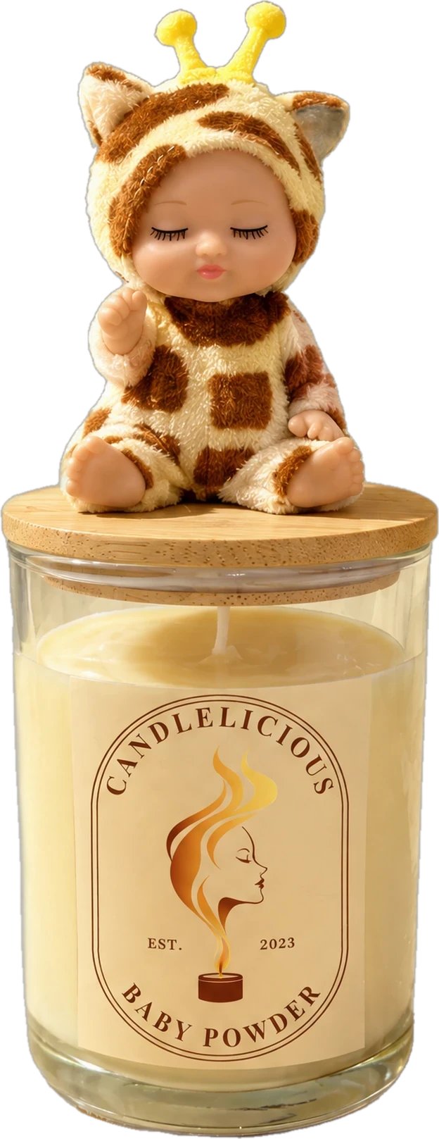 Baby Powder, Giraffe candle