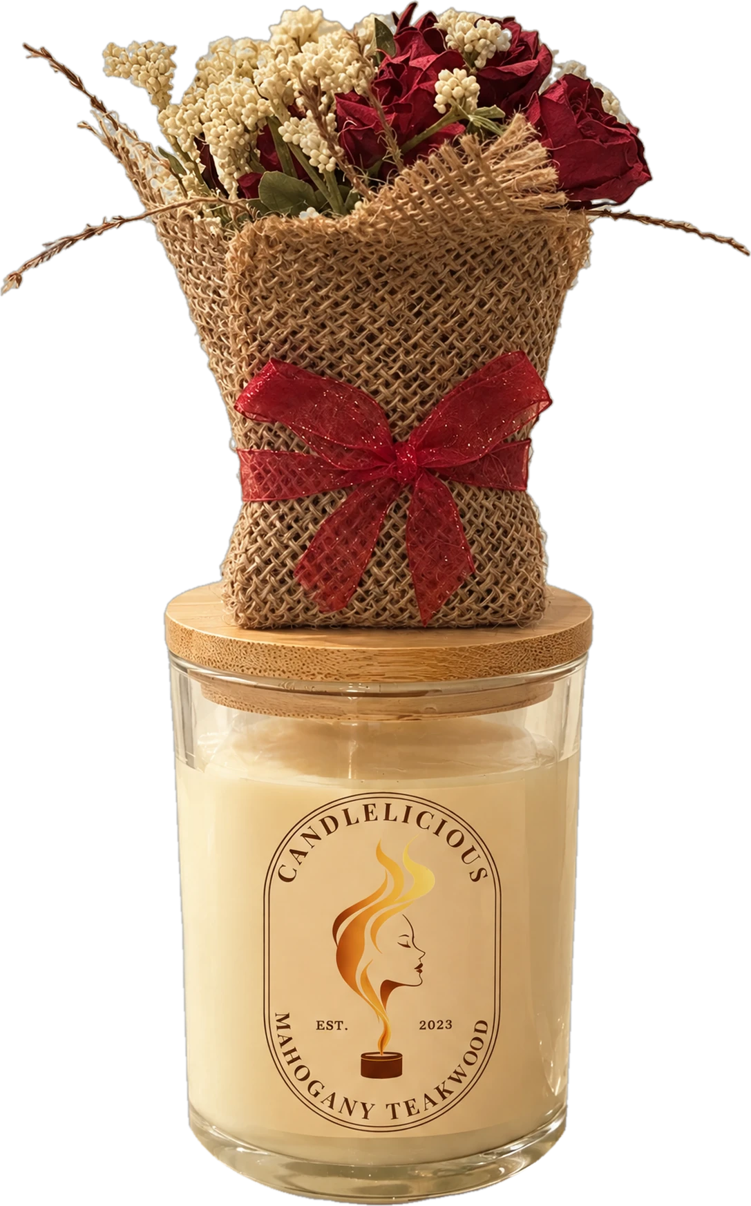 Mahogany Teakwood, Bouquet candle